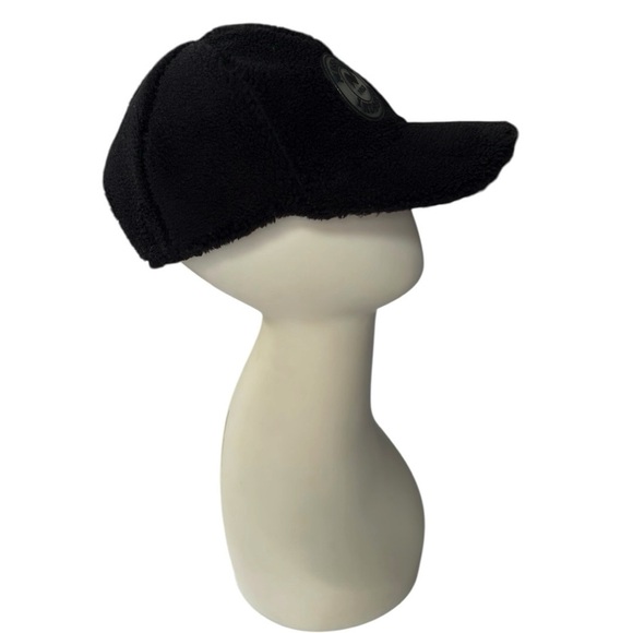 Missoni Black soft faux Shearling Logo Patch Baseball SnapBack Cap | OS - Picture 5 of 13